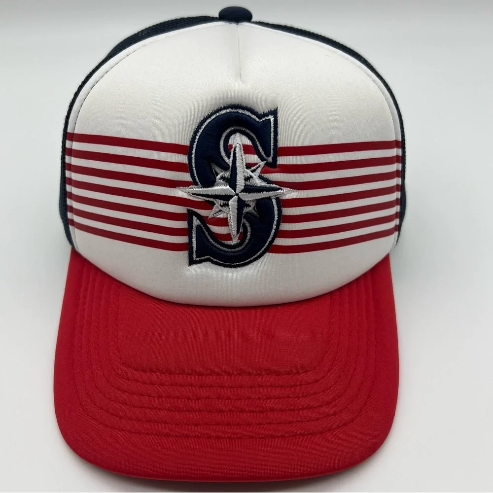 2025 Seattle Mariners SGA 4th of July‎ celebration Trucker Hat